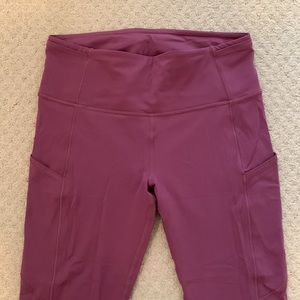 Lululemon Fast and Free Leggings size 8
